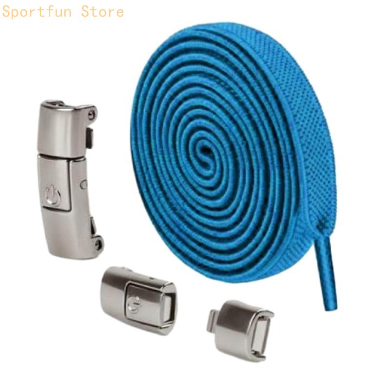 No Tie Elastic Shoelaces Flat  - Lace Replacement Flat ulasan dan harga