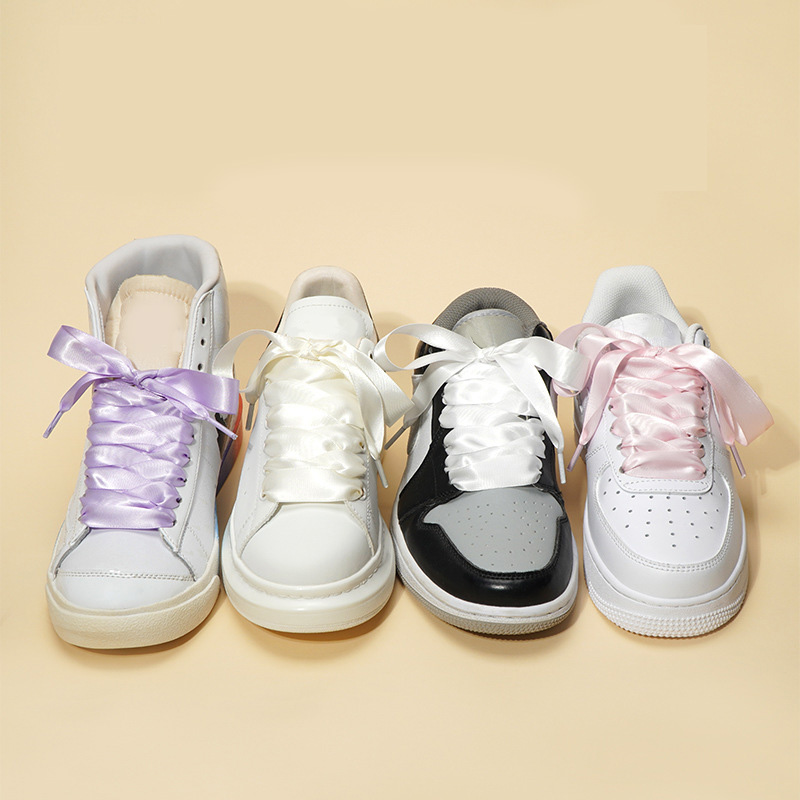 Ribbon Shoe Laces for Sneakers - Lace Replacement Flat ulasan dan harga