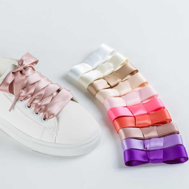 Ribbon Shoe Laces for Sneakers - Lace Replacement Flat ulasan dan harga