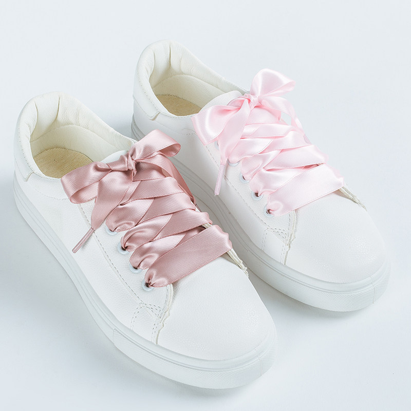Ribbon Shoe Laces for Sneakers - Lace Replacement Flat ulasan dan harga
