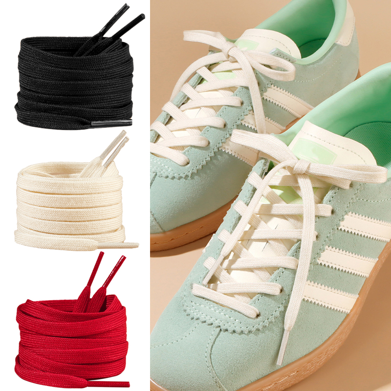 Flat Shoe Laces Classic Solid  - Lace Replacement Flat ulasan dan harga