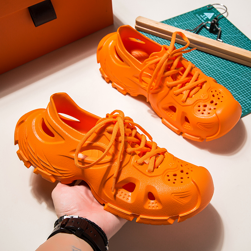 2025 New Men's Summer Outdoor  - Lace Replacement Flat ulasan dan harga