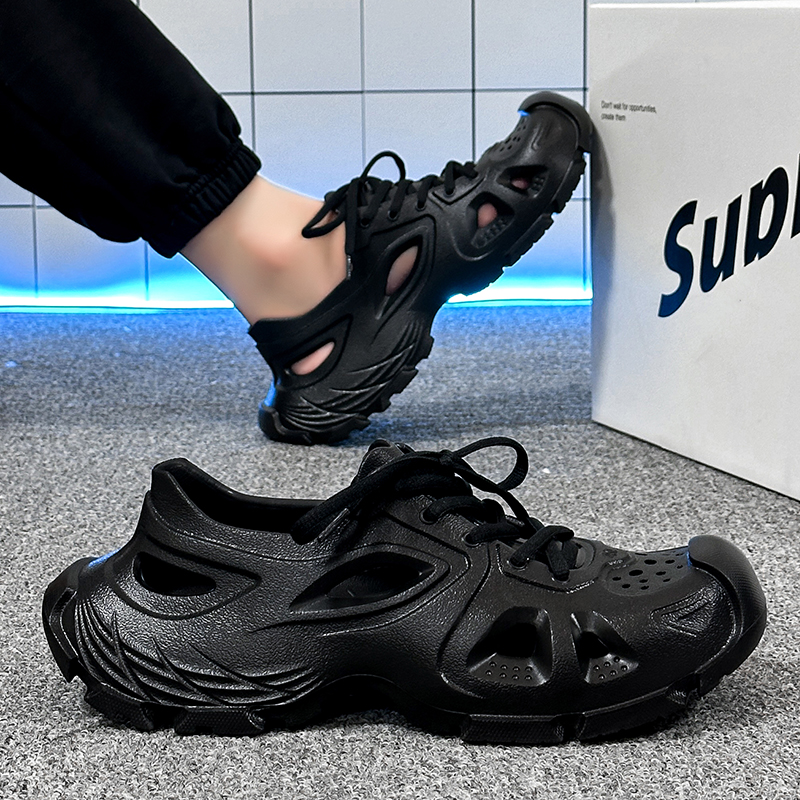 2025 New Men's Summer Outdoor  - Lace Replacement Flat ulasan dan harga