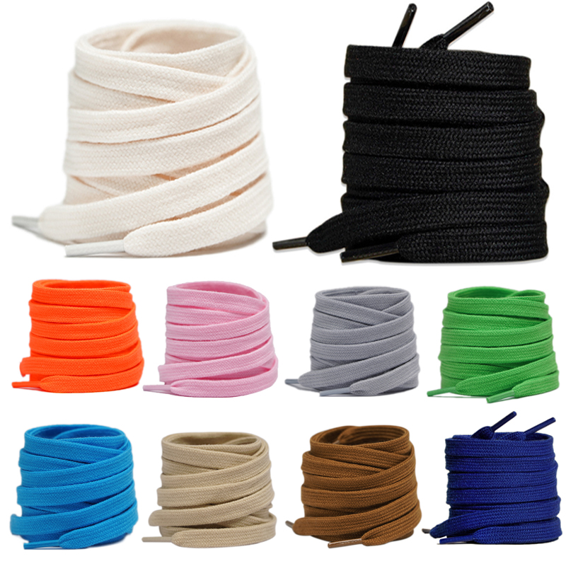 1 Pair Flat Shoelaces Multi-co - Lace Replacement Flat ulasan dan harga
